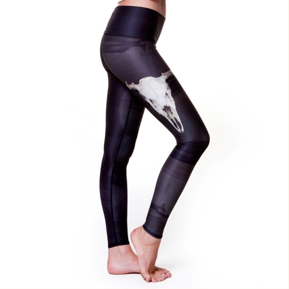 Deer medicine charcoal hotpants
